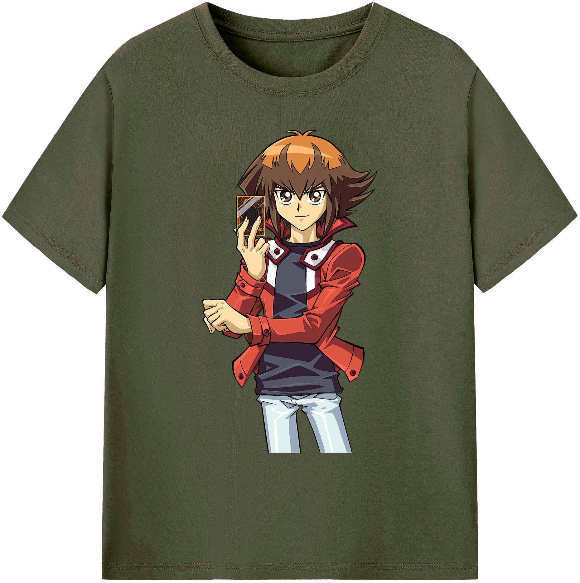遊☆戯☆王 Yu-Gi-Oh! 綿100％ メンズ半袖Tシャツ｜肌触りやわらか＆通気性